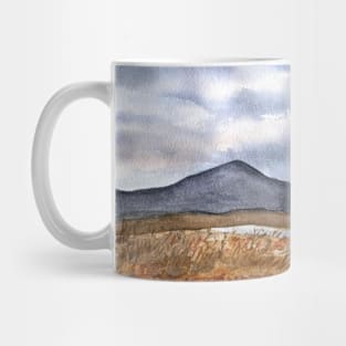 Alaska Landscape Watercolor Mug